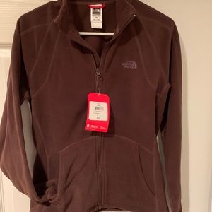 North Face zip up sweatshirt